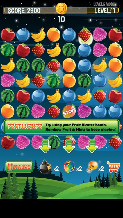 Fruit Blaster Mania - Blastings Fruits like Apples, Blueberry, Banana, Strawberry, Orange, Water Melons and Raspberry screenshot-3