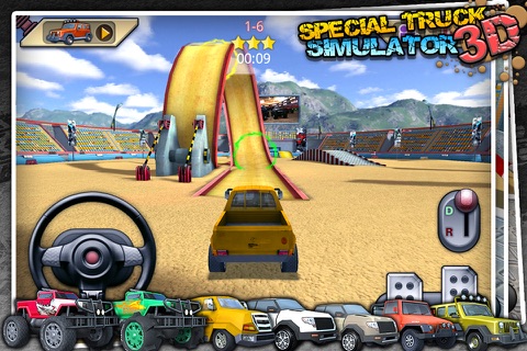 Special Truck Simulator 3D - free parking real car monster truck driving racing games screenshot 3