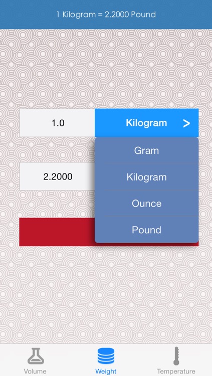 Cooking Measures | Easy weight, volume and temperature unit converter for the iPhone chef