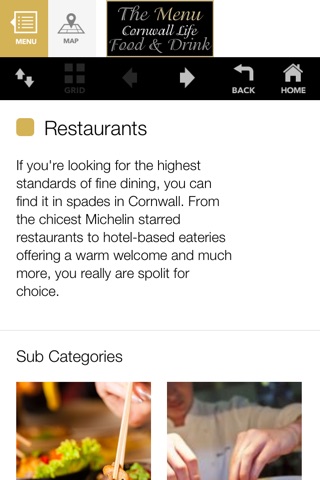 Cornwall Life Food and Drink - The Menu screenshot 2