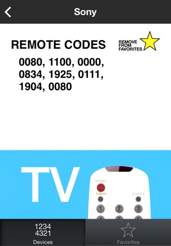 Remote Code Database screenshot 2
