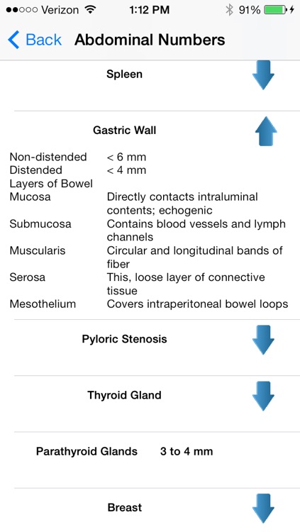 Sonograpy Cheat Sheet: Abdominal screenshot-3