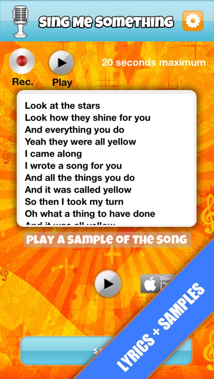 Sing Me Something-Free