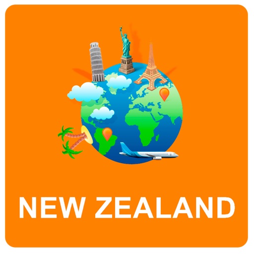 New Zealand Off Vector Map - Vector World
