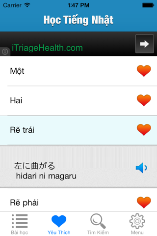 Đàm thoại tiếng Nhật cấp tốc screenshot 3