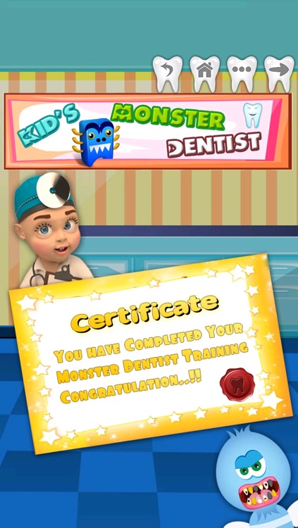 Kids Monster Dentist - Free Kids Doctor Games. screenshot-3