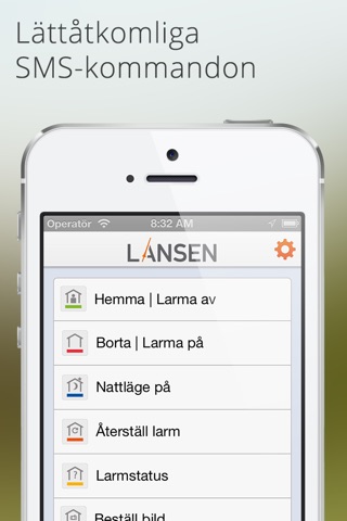 Lansen SMS Remote screenshot 2