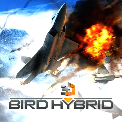 Bird Hybrid 3D Icon