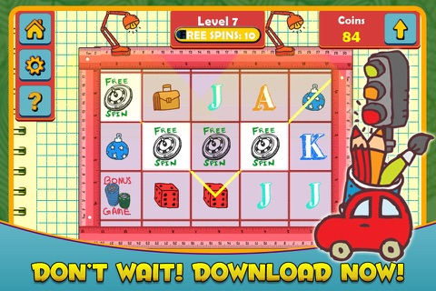Doodle Slots Machine screenshot 3