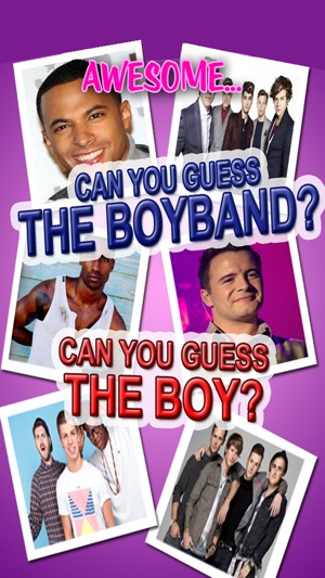 Music Quiz - BoyBand Fan Edition