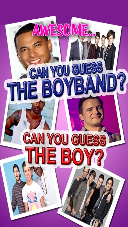 Music Quiz - BoyBand Fan Edition