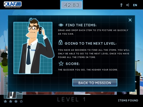 Anti-Fraud Game: Stop Fraudsters with the European Anti-Fraud Office (OLAF) screenshot 2