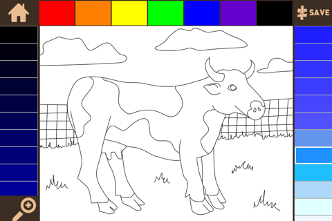 Color It Puzzle It: Animals Lite screenshot 3