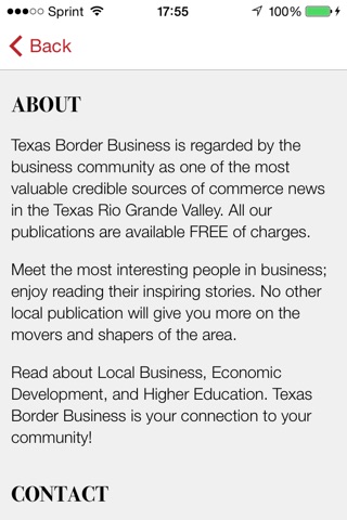 Texas Border Business for iPhone screenshot 4