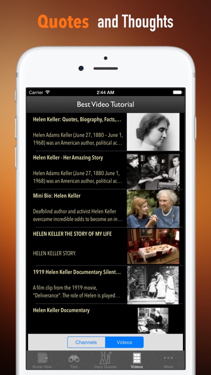 Helen Keller Biography and Quotes: Life with Documentary