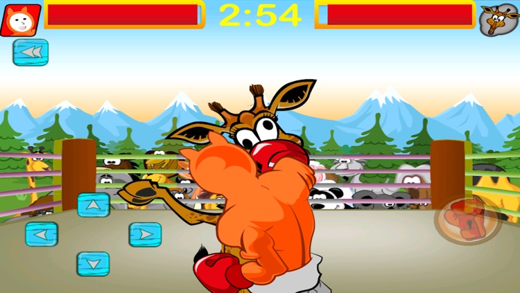 Alpaca vs. Giraffe Boxing Evolution FREE- It's a Real Animal Punch Revolution! screenshot-3