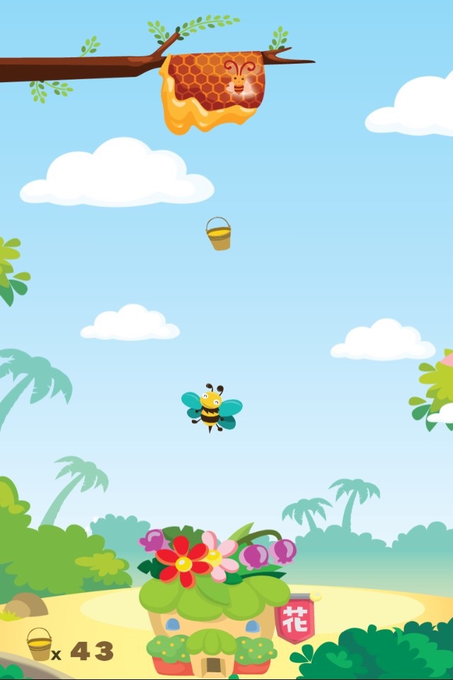 The Worker Bees Pong Pong! Keep Fighting : Free Games for Kids screenshot 2