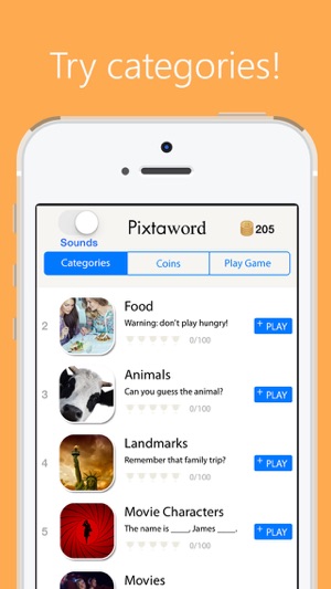 ‎Pixtaword: Word Guessing Game for Instagram Screenshot