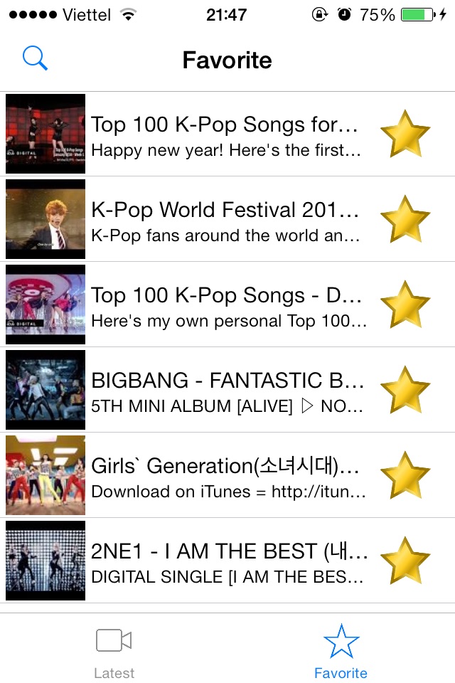 KPop World screenshot 2