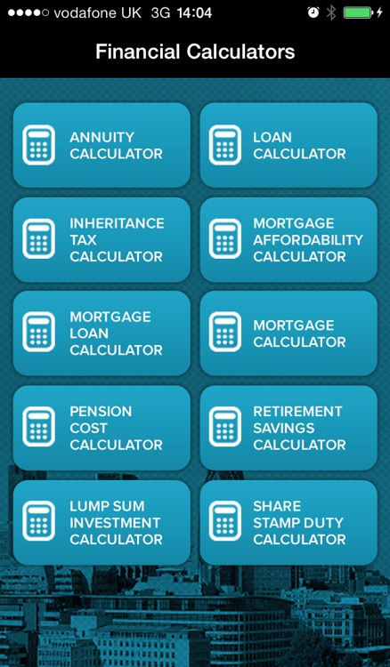 Financial Calculators App