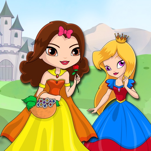 Princess puzzles for girls - Magical dress up puzzle games Icon