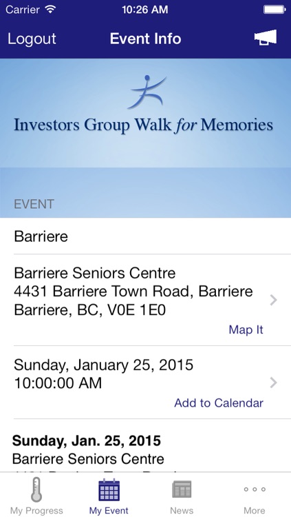 Investors Group Walk App screenshot-4