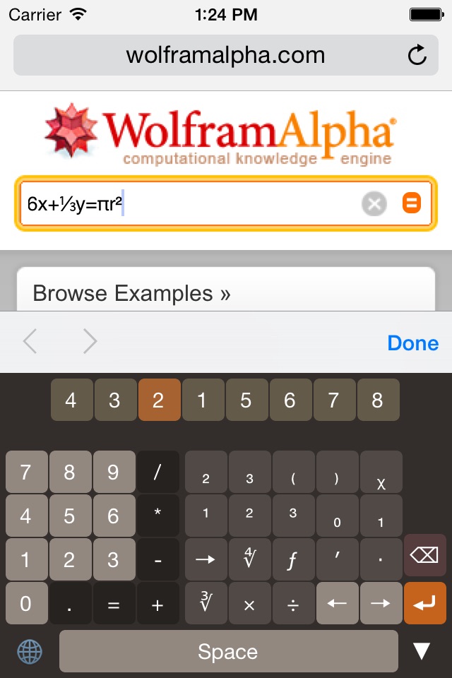 Calculator Keyboard - Easy to Use Math Symbols screenshot 3