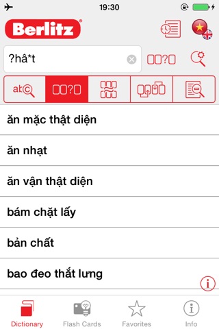 English <-> Vietnamese Berlitz Basic Dictionary screenshot 2