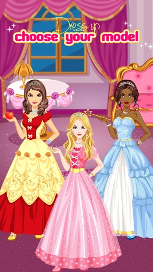 趣味公主時尚裝扮——女生專屬遊戲公司出品的免費遊戲 (Fun Princess Fashion Dress Up FRE(圖2)-速報App