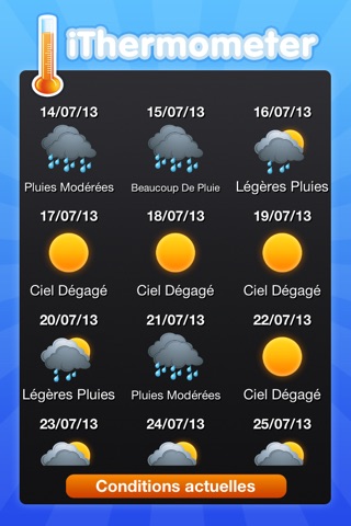 iThermometer screenshot 2