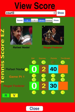 Tennis Score EZ screenshot 3