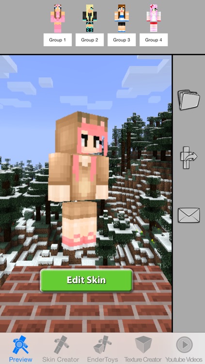 Girls Skins Pro for Minecraft Game Textures Skin