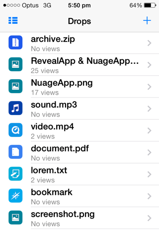 NuageApp screenshot 2