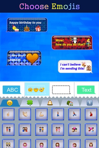 Color Text Messages Pro - Send Color Text Messages with Emoji for sms, mms & iMessage screenshot 3