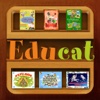 EduCat Bookshelf - Collection of interactive apps for kids