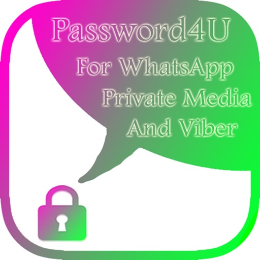 Password4U for Viber,WhatsApp,Private Media Icon