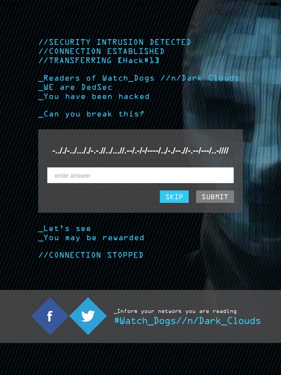 Watch Dogs Dark Clouds Interactive Ebook