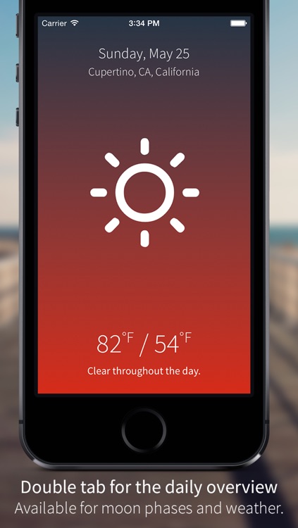 MoonWeather : Moon phase & weather forecasts