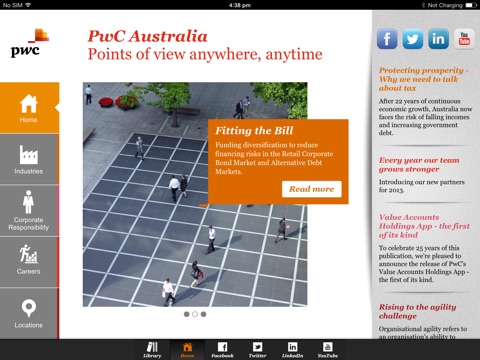 PwC Australia screenshot 2