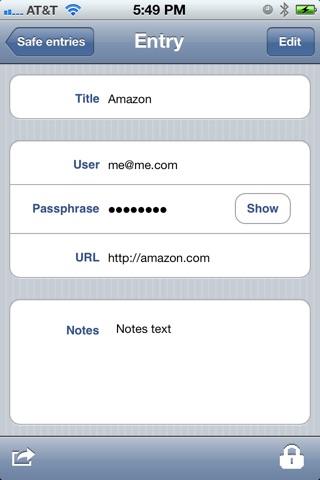 PasswordSafes screenshot 3