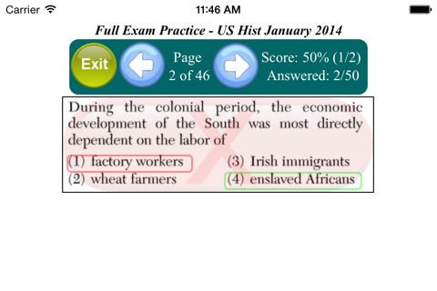 U.S. History Regents screenshot 4