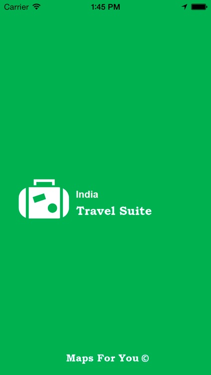 India Offline Travel Map - Maps For You