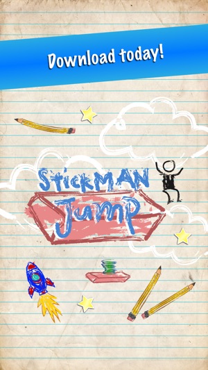 Stickman Jump – The Impossible Addicting Doodle Jump Don't T(圖5)-速報App