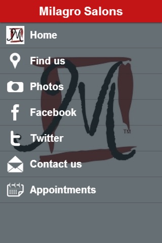 Milagro Salons screenshot 2