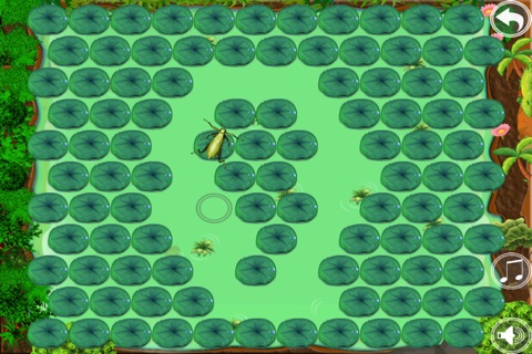 Grasshopper Pond Escape Puzzle Tactics screenshot 2