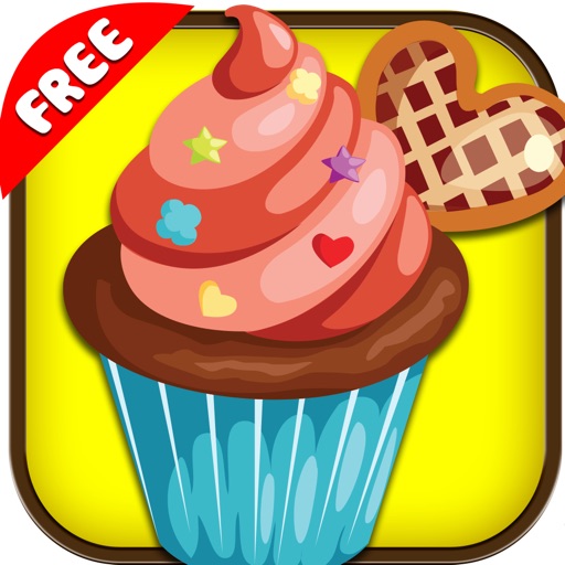 Cupcake Maker - Hot food Recipe for Kids, Girls & teens - Free Cooking - maker Game for lovers of soups, tea, cakes, candies, brownies, chocolates and ice creams! icon
