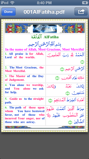 Quran in Colors Arb-Eng Uthmani Script(圖3)-速報App