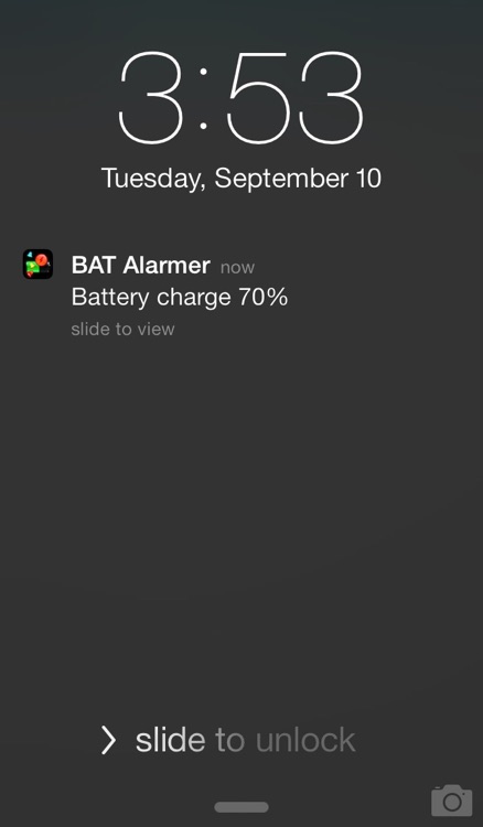 Battery Alarmer!