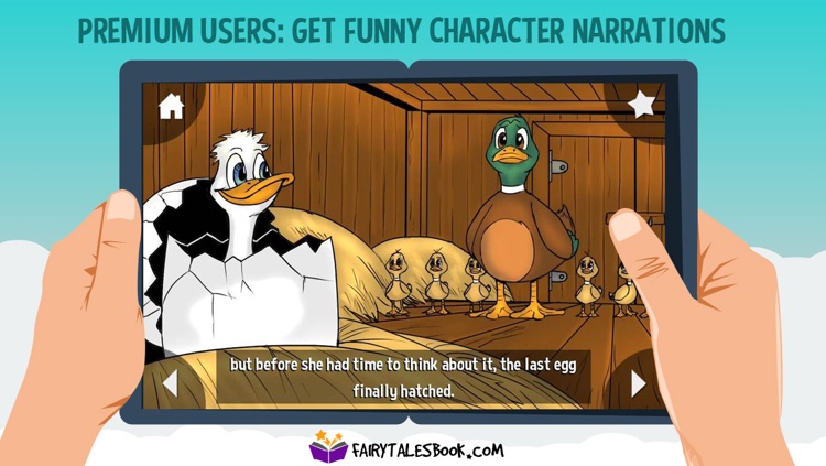 The Ugly Duckling - FairyTalesBook.com screenshot-3