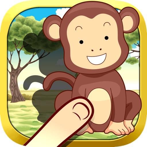 Animals Around The Equator - Beautiful free puzzle game for toddlers and kids